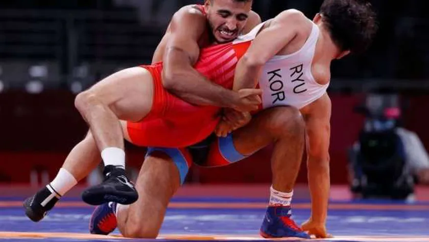 أبطال مصر بالمصارعة