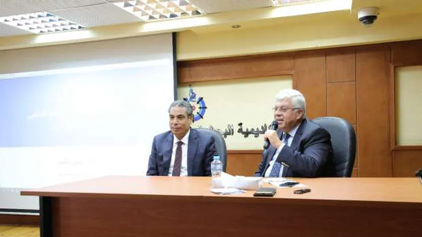 وزير التعليم العالي خلال المؤتمر