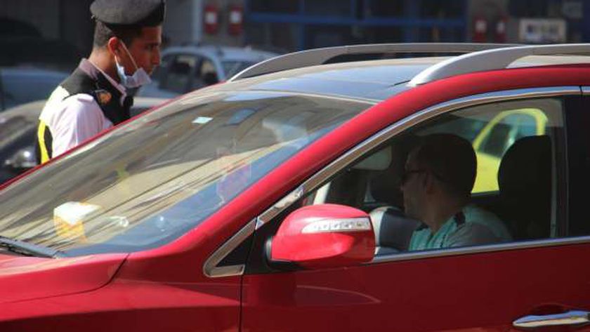 حملة مرورية - صورة أرشيفية