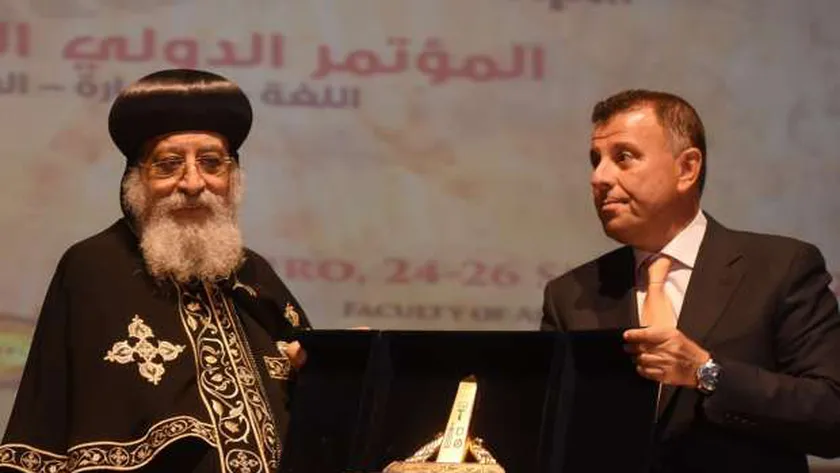 جانب من تكريم البابا تواضروس