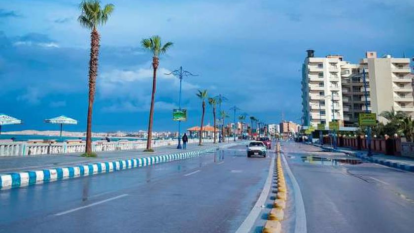 18174819371664091691 سقوط الأمطار بمحافظة مطروح