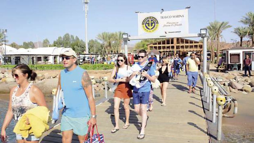 سياح أجانب في مصر - صورة أرشيفية