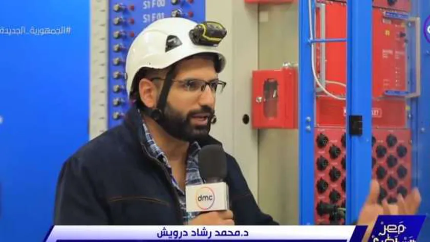 الدكتور محمد رشاد درويش، عضو فريق تنظيم المناوبات بالمنظمة الأوروبية للأبحاث النووية