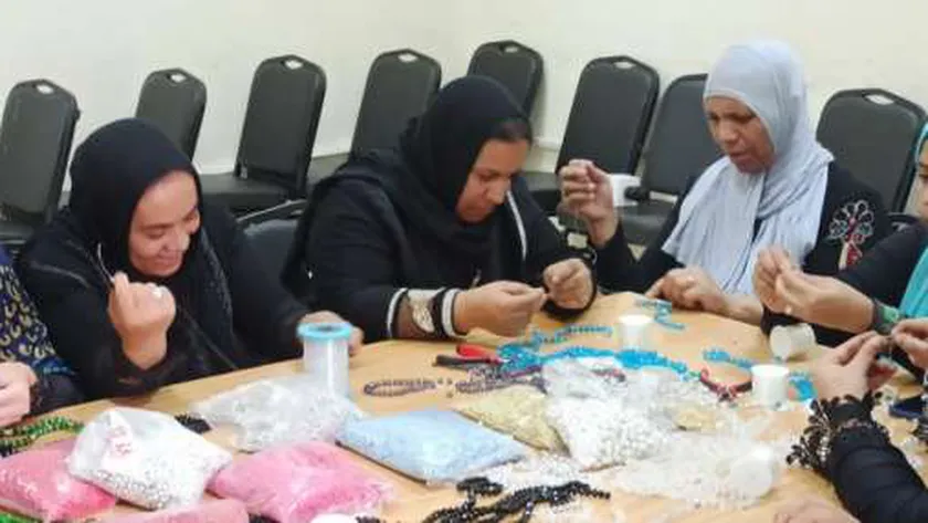 مبادرة «اسعى» للحرف اليدوية بحى الأسمرات