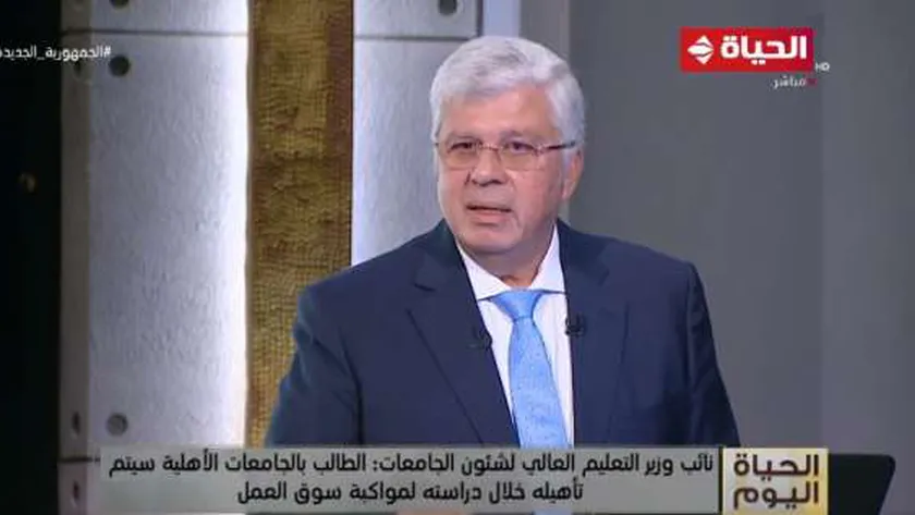 الدكتور أيمن عاشور وزير التعليم العالي