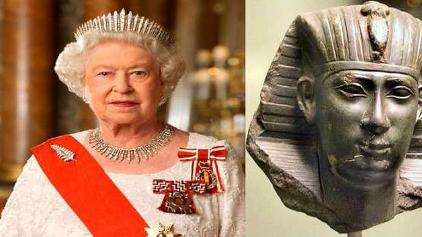 الملك بيبي الثاني والملكة إليزابيث